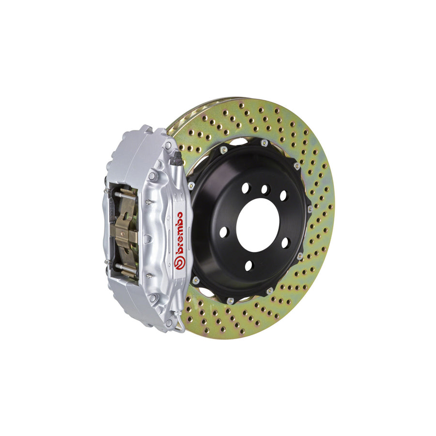 Brembo 2H1.9002A Cadillac Chevrolet GMC Rear GT 4-Pistons Drilled 2-piece Big Brake Kit 380x32mm (Inc. Escalade, Avalanche, Sierra, Yukon)