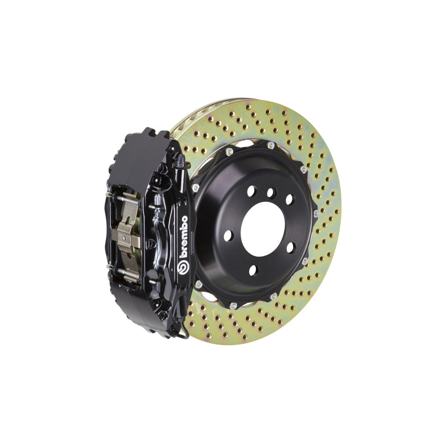 Brembo 2H1.9002A Cadillac Chevrolet GMC Rear GT 4-Pistons Drilled 2-piece Big Brake Kit 380x32mm (Inc. Escalade, Avalanche, Sierra, Yukon)