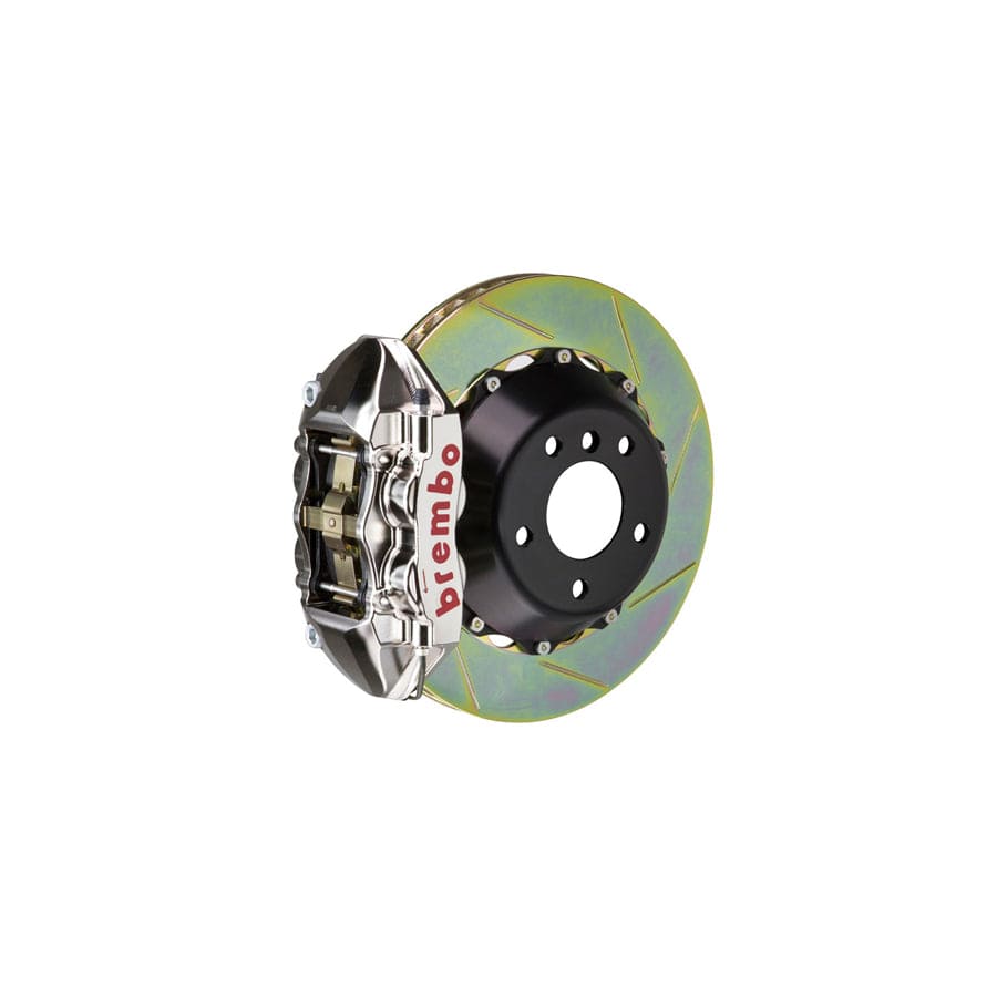 Brembo 2P2.9001AR Porsche Cayenne Rear GT-R 4-Pistons Slotted 2-piece Big Brake Kit 380x28mm | Casma Car Parts
