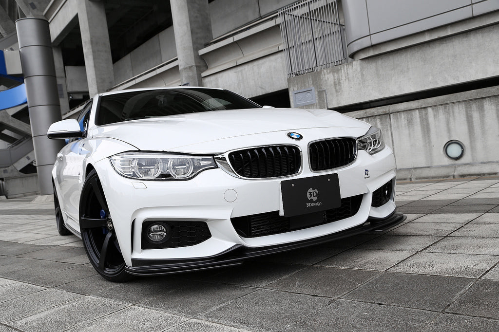 3D Design F32 / F36 4-Series M-Sport Carbon Front Lip