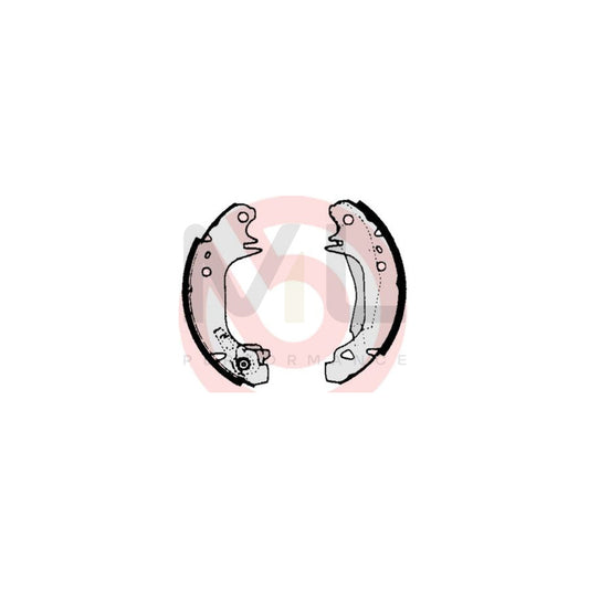 BREMBO S 61 515 Brake Shoe Set for CITROÃ‹N Visa Hatchback with handbrake lever | ML Performance Car Parts
