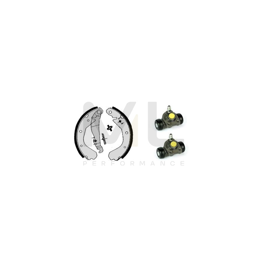 BREMBO STANDARD KIT H 59 027 Brake Shoe Set Ã˜: 200mm | ML Performance Car Parts