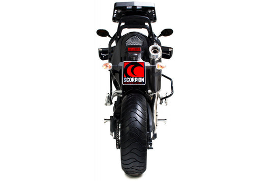 Scorpion ETR63CEO Triumph Tiger 1050 Factory Oval Slip-On - Carbon Fibre Sleeve | Casma UK
