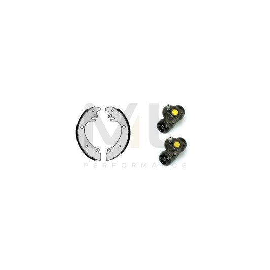 BREMBO STANDARD KIT H 61 028 Brake Shoe Set Ã˜: 255mm | ML Performance Car Parts