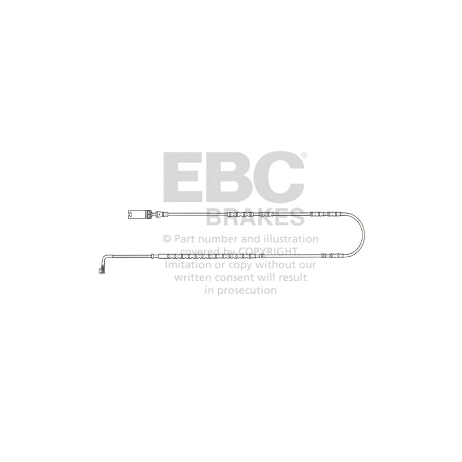 EBC EFA132 BMW E84 Rear Wear Leads - ATE Caliper 1 | Casma Car Parts