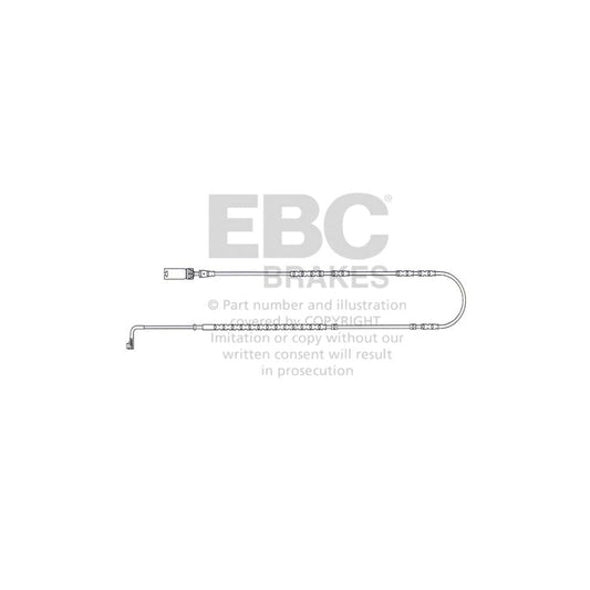 EBC EFA132 BMW E84 Rear Wear Leads - ATE Caliper 1 | Casma Car Parts