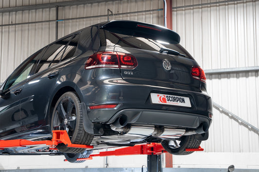 Scorpion SVW036C VW Resonated Cat-Back System (Golf Mk6 Gti 2.0 Tsi & Edition 35) | Casma UK
