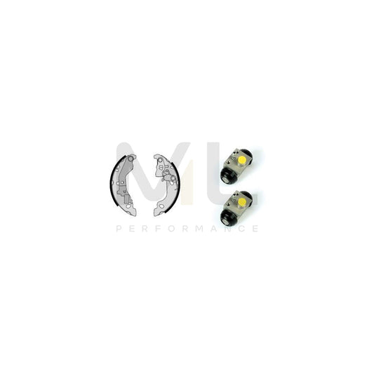 BREMBO STANDARD KIT H 23 046 Brake Shoe Set for FIAT Punto II Hatchback (188) Ã˜: 180mm | ML Performance Car Parts