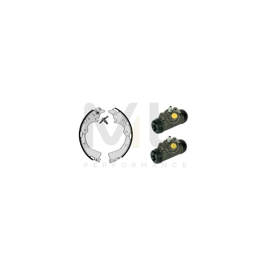 BREMBO STANDARD KIT H 83 015 Brake Shoe Set for TOYOTA Land Cruiser Prado 70 Off-Road (J70) Ã˜: 254mm | ML Performance Car Parts