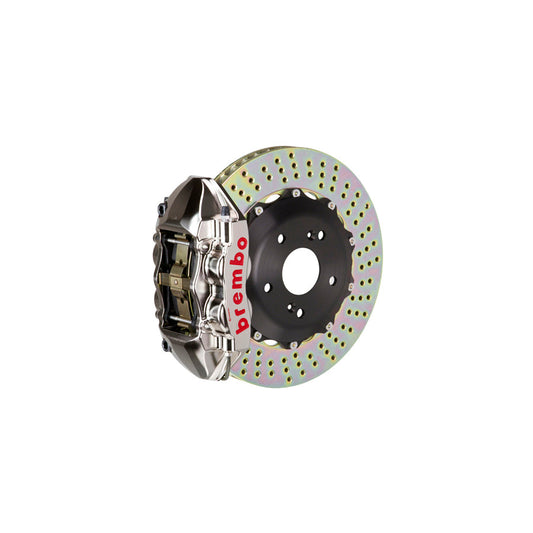 Brembo 2P1.6006AR Mitsubishi Lancer Rear GT-R 4-Pistons Drilled 2-piece Big Brake Kit 328x28mm | Casma Car Parts