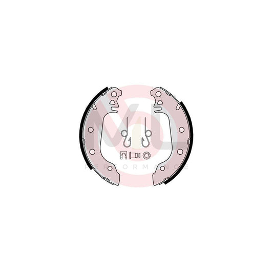 BREMBO S 23 569 Brake Shoe Set for FORD FIESTA with accessories | ML Performance Car Parts