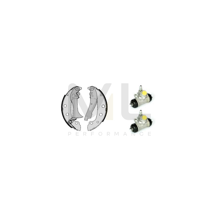 BREMBO STANDARD KIT H 23 015 Brake Shoe Set for ALFA ROMEO Arna (920) Ã˜: 180mm | ML Performance Car Parts