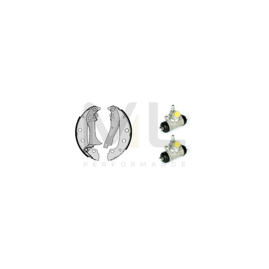 BREMBO STANDARD KIT H 23 015 Brake Shoe Set for ALFA ROMEO Arna (920) Ã˜: 180mm | ML Performance Car Parts