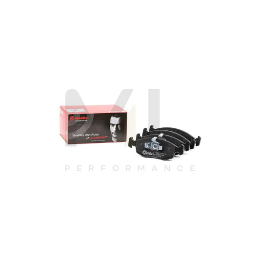 Brembo P 11 031 Brake Pad Set With Acoustic Wear Warning, With Piston Clip | ML Performance Car Parts