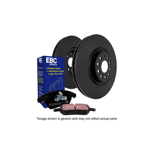 EBC PDKF159 Audi B8 Ultimax Front Brake Pad & Plain Disc Kit - TRW Caliper (Inc. A5 & S4) 1 | Casma Car Parts