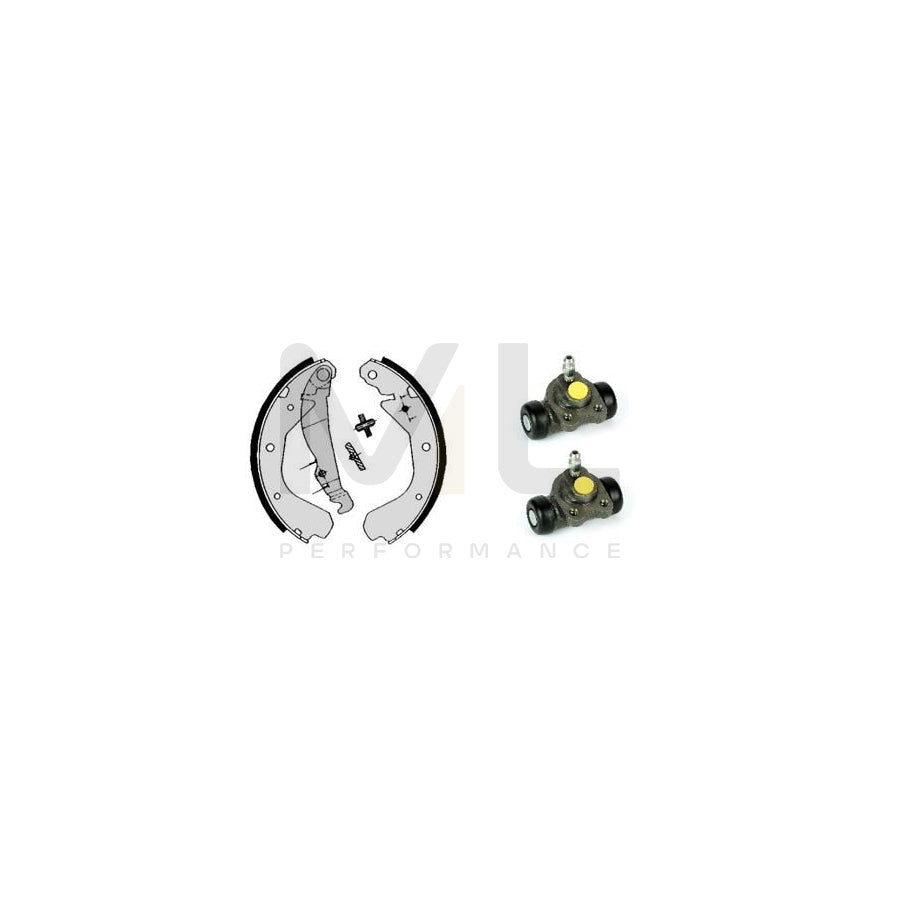 BREMBO STANDARD KIT H 59 020 Brake Shoe Set Ã˜: 200mm | ML Performance Car Parts