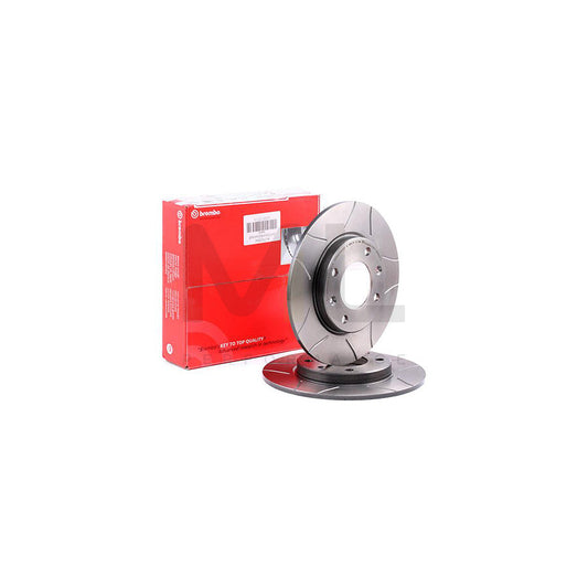 BREMBO MAX LINE 08.9602.75 Brake Disc Slotted, Solid, Coated, with bolts/screws | ML Performance Car Parts