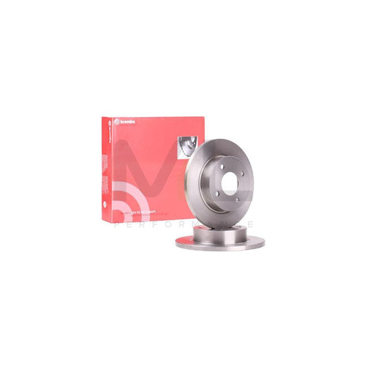 BREMBO 08.5691.10 Brake Disc for NISSAN Micra II Hatchback (K11) Solid | ML Performance Car Parts