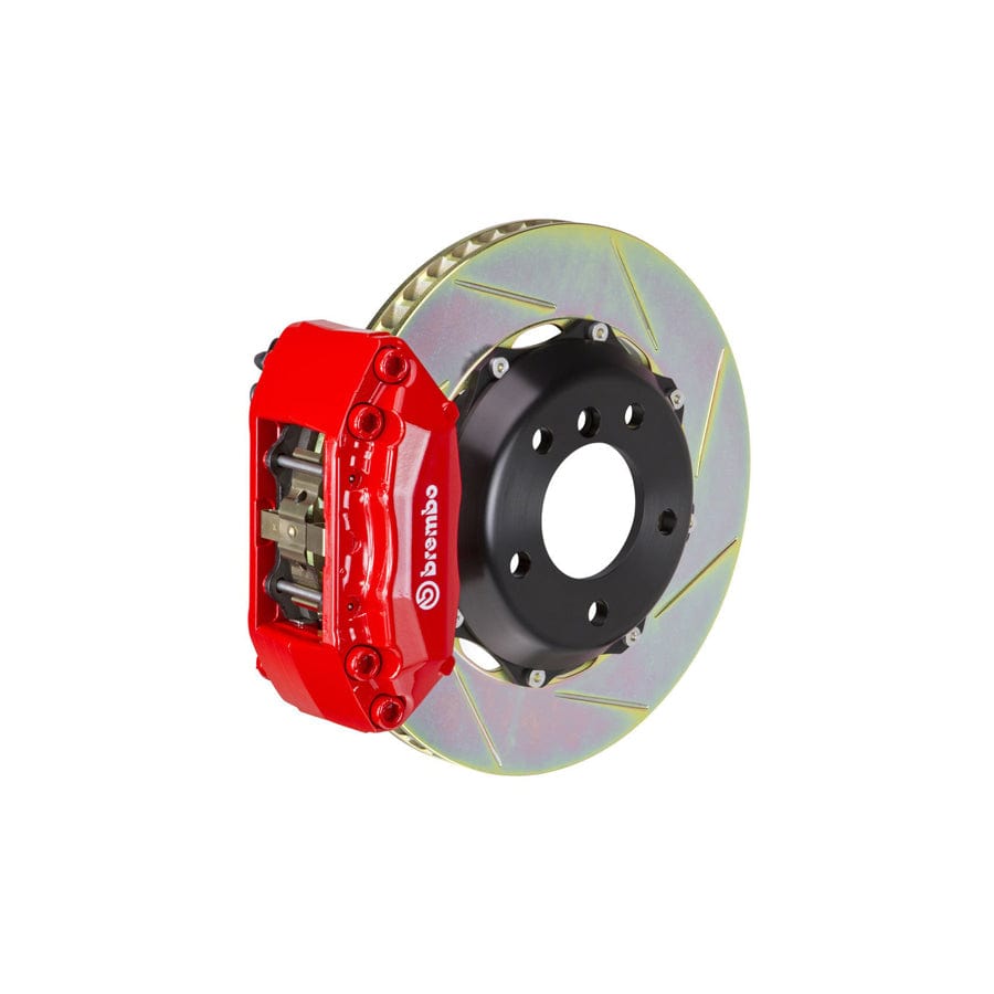 Brembo 1B2.8012A Mercedes-Benz W140 Front GT 4-Pistons Slotted 2-piece Big Brake Kit 355x32mm