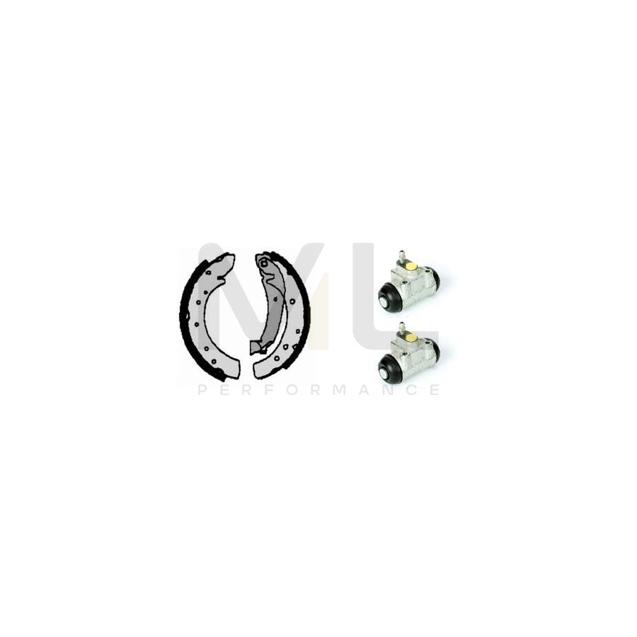 BREMBO STANDARD KIT H 23 036 Brake Shoe Set Ã˜: 254mm | ML Performance Car Parts