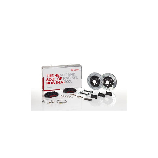 Brembo 2P1.8002AS BMW Rear GT-S 4-Pistons Drilled 2-piece Big Brake Kit 345x28mm (Inc. M3) | Casma Car Parts