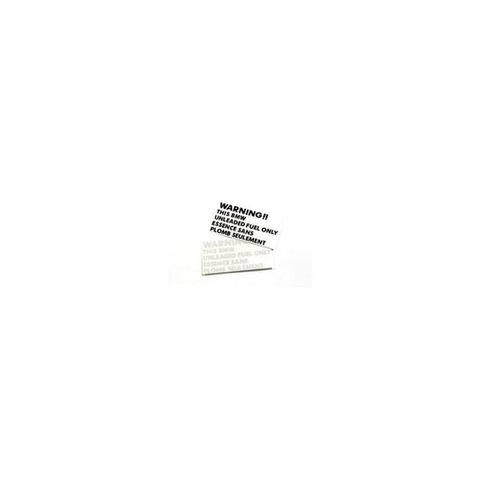 3D DESIGN 7102-0142  Warning Sticker