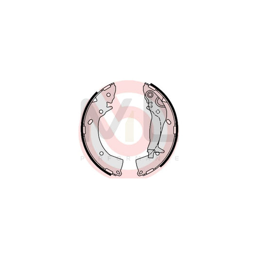 BREMBO S 30 519 Brake Shoe Set with handbrake lever | ML Performance Car Parts