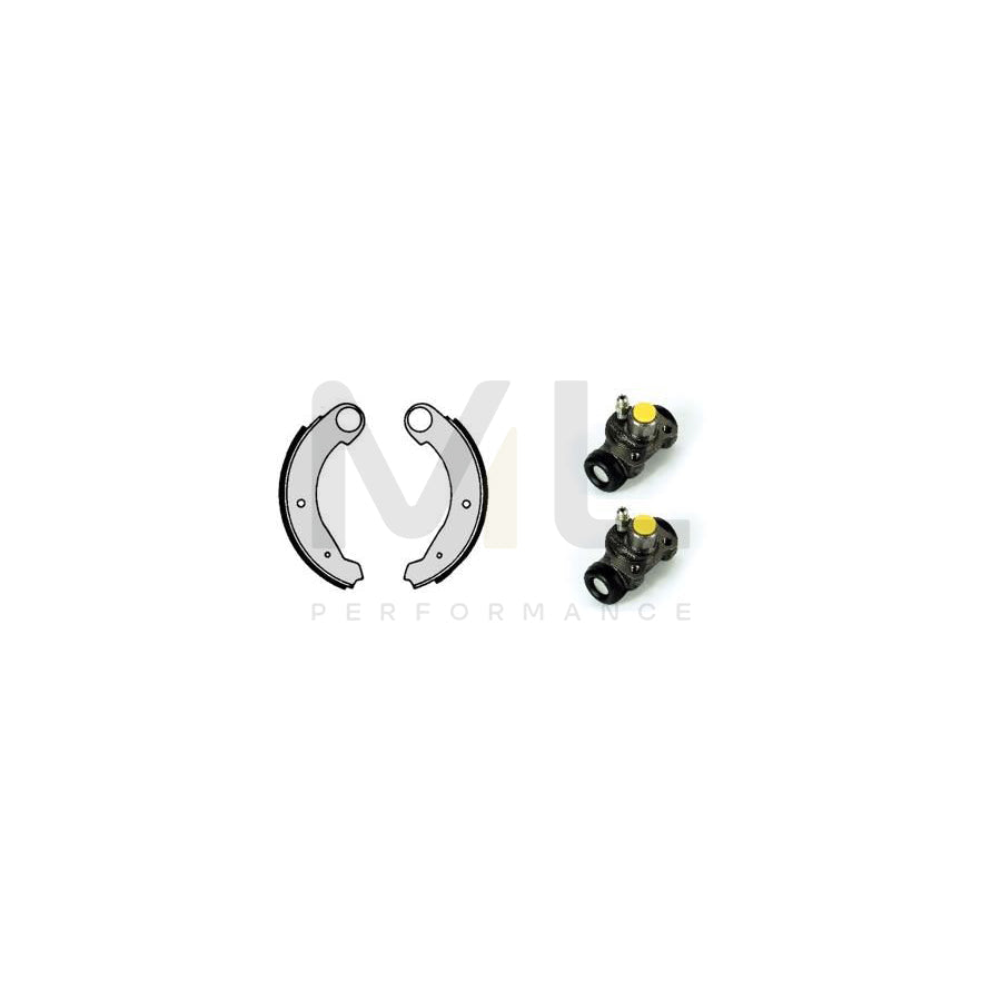 BREMBO STANDARD KIT H 61 011 Brake Shoe Set Ã˜: 180mm | ML Performance Car Parts