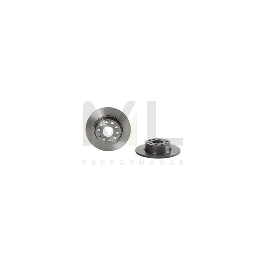 BREMBO 08.D425.11 Brake Disc Solid, Coated, with bolts/screws | ML Performance Car Parts