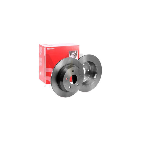 BREMBO COATED DISC LINE 08.A533.11 Brake Disc for JEEP Grand Cherokee II (WJ, WG) Solid, Coated | ML Performance Car Parts