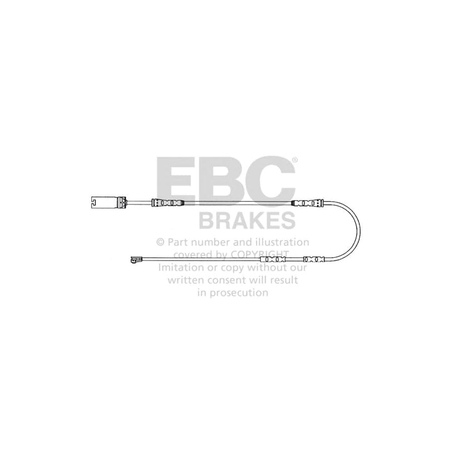 EBC EFA138 BMW Front Wear Leads - ATE Caliper 1 | Casma Car Parts