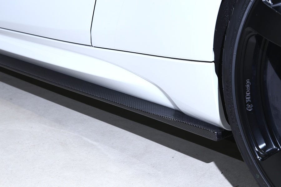 3D Design 3101-28721 BMW Carbon Fiber Front Lip Spoiler Set w/ Canards