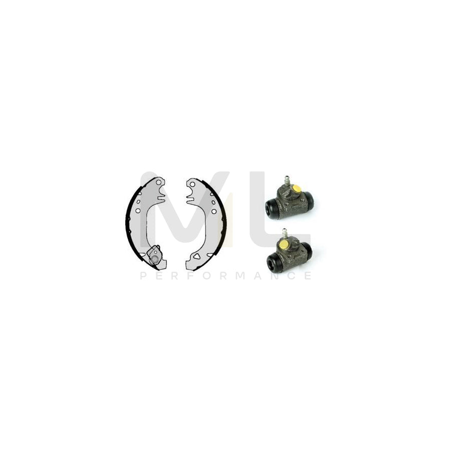 BREMBO STANDARD KIT H 68 027 Brake Shoe Set Ã˜: 180mm | ML Performance Car Parts