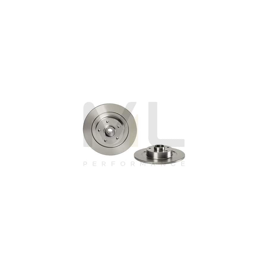 BREMBO 08.A826.47 Brake Disc for RENAULT LAGUNA Solid, with ABS sensor ring, with bolts/screws, with wheel bearing set | ML Performance Car Parts