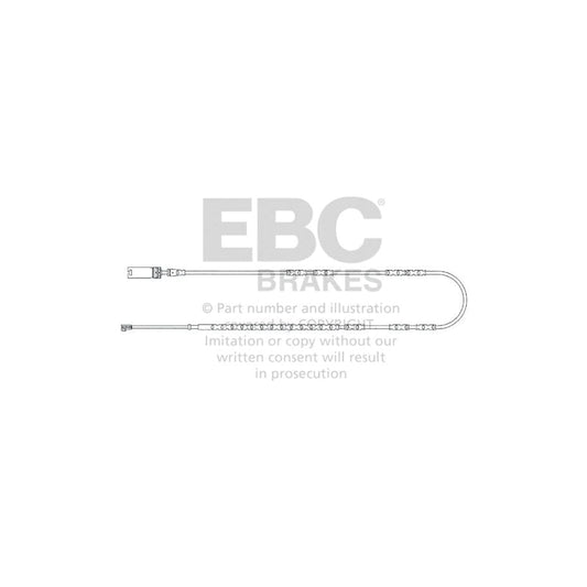 EBC EFA137 BMW Rear Wear Leads - ATE Caliper 1 | Casma Car Parts