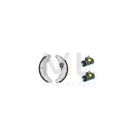 BREMBO STANDARD KIT H 24 019 Brake Shoe Set for FORD FIESTA Ã˜: 178mm | ML Performance Car Parts