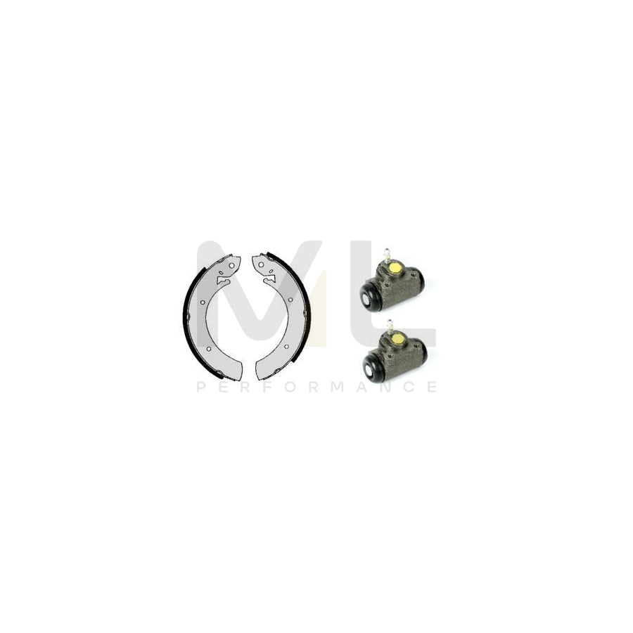 BREMBO STANDARD KIT H 50 007 Brake Shoe Set Ã˜: 254mm | ML Performance Car Parts