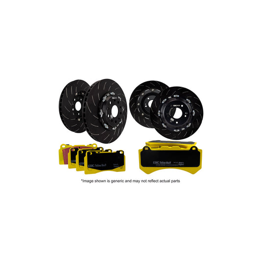 EBC P2DK063Y BMW Yellowstuff Full Vehicle Kit 1 | Casma Car Parts