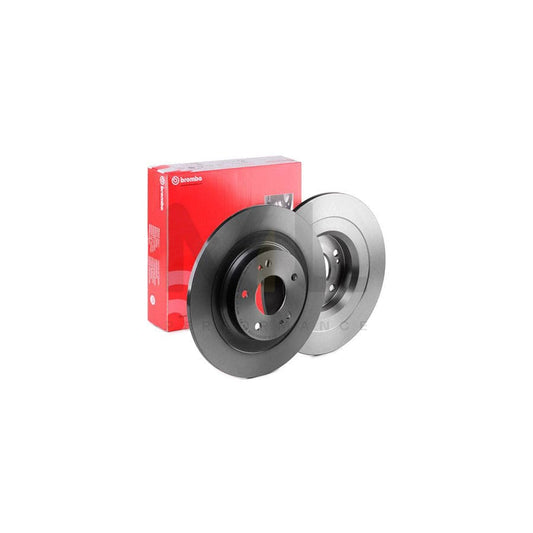 BREMBO 08.N267.11 Brake Disc Solid, Coated | ML Performance Car Parts