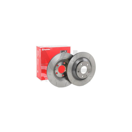BREMBO 08.C425.75 Brake Disc Slotted, Solid, Coated | ML Performance Car Parts