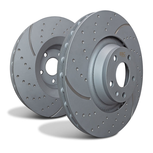 EBC GD998 Chrysler Turbo Grooved Discs Rear (Inc. Neon & PT Cruiser) 1 | Casma Car Parts