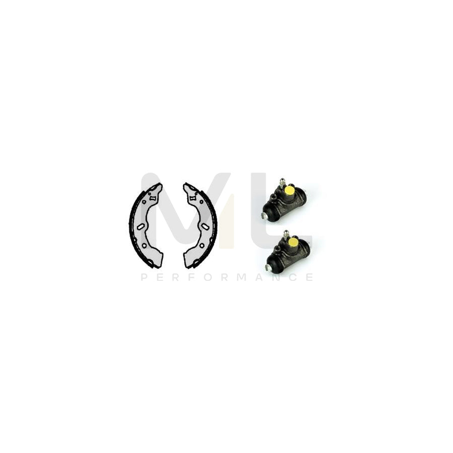 BREMBO STANDARD KIT H 49 005 Brake Shoe Set for MAZDA 121 II Saloon (DB) Ã˜: 180mm | ML Performance Car Parts