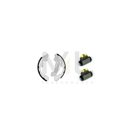 BREMBO STANDARD KIT H 24 059 Brake Shoe Set for FORD FOCUS Ã˜: 203mm | ML Performance Car Parts