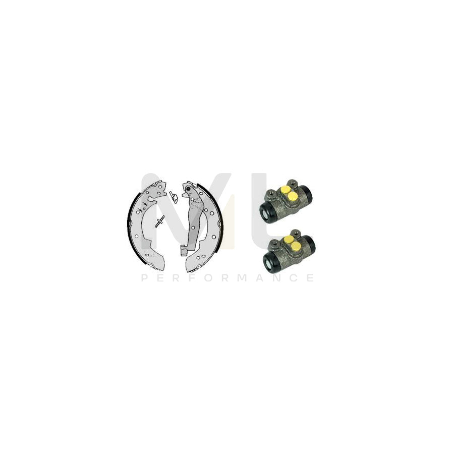 BREMBO STANDARD KIT H 86 002 Brake Shoe Set for VOLVO 340-360 Ã˜: 229mm | ML Performance Car Parts