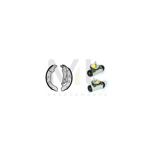 BREMBO STANDARD KIT H 61 067 Brake Shoe Set for PEUGEOT 406 Ã˜: 228mm | ML Performance Car Parts
