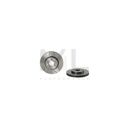 BREMBO 09.B355.75 Brake Disc Internally Vented, Slotted, Coated, with bolts/screws | ML Performance Car Parts