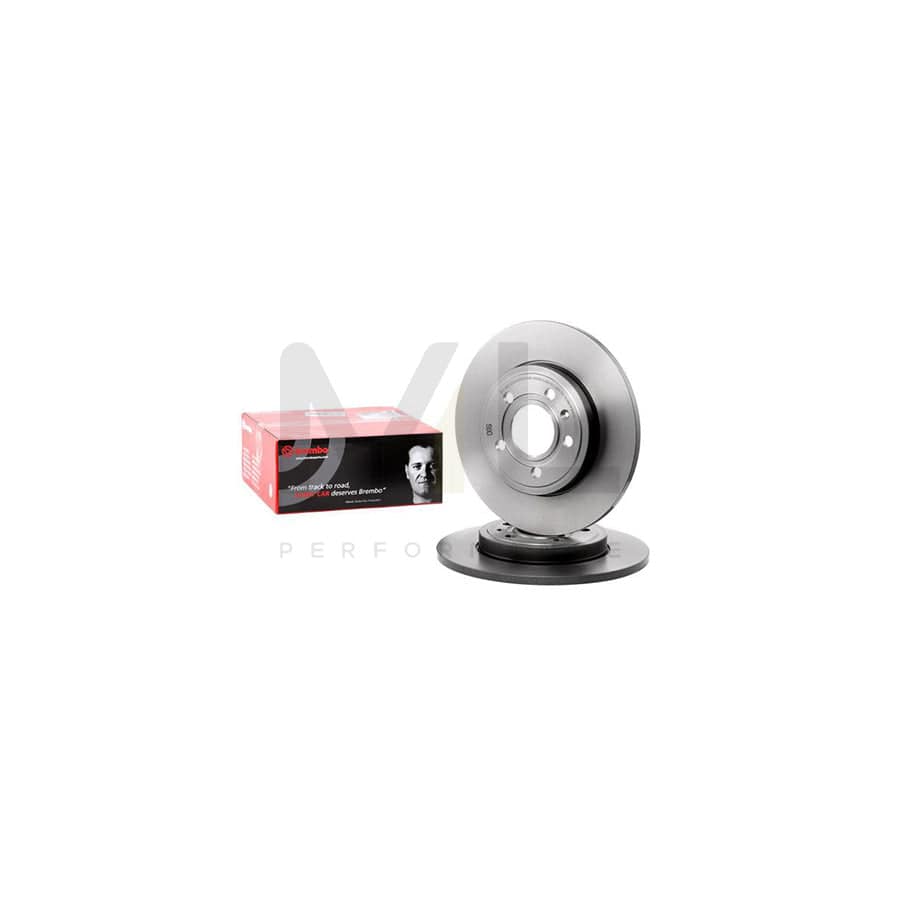 BREMBO COATED DISC LINE 08.A332.11 Brake Disc Solid, Coated, with bolts/screws | ML Performance Car Parts