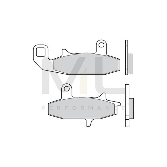 Brembo Carbon Ceramic, Road 07Su1509 Brake Pad Set Front And Rear | ML Performance Car Parts