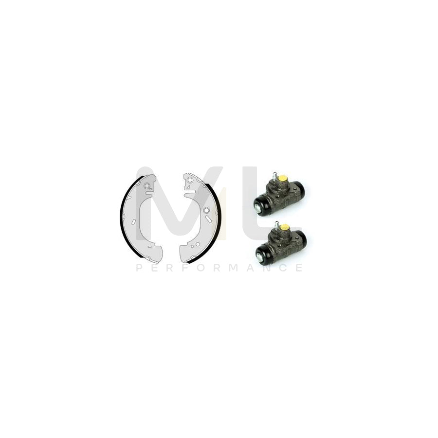 BREMBO STANDARD KIT H 24 052 Brake Shoe Set for FORD TRANSIT Ã˜: 254mm | ML Performance Car Parts