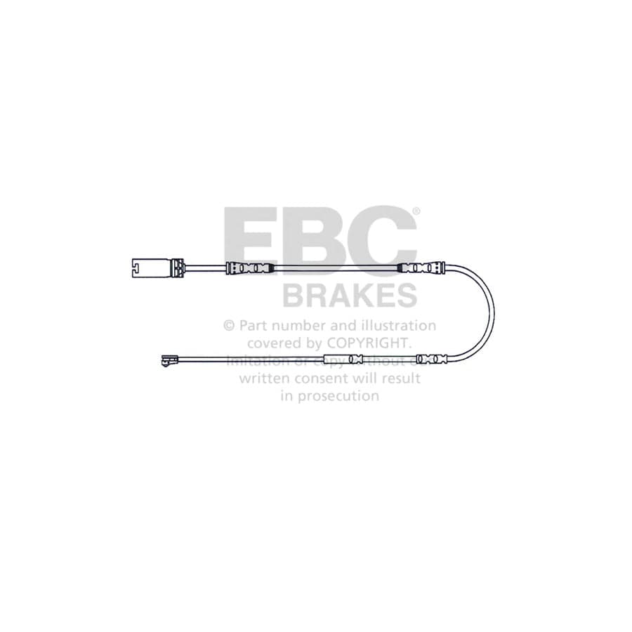 EBC EFA131 BMW E84 Front Wear Leads - ATE Caliper 1 | Casma Car Parts